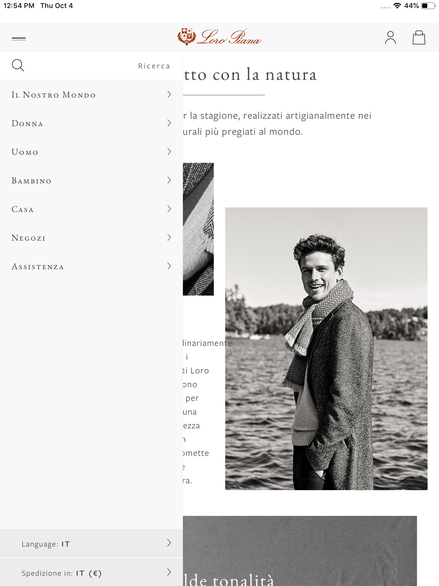 Loro Piana screenshot 3