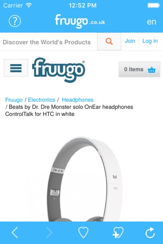 fruugo screenshot 2