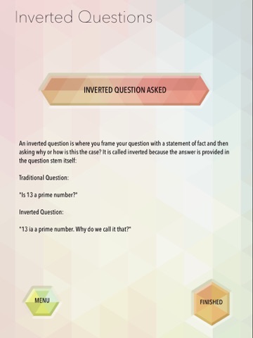 Inverted Questions screenshot 2