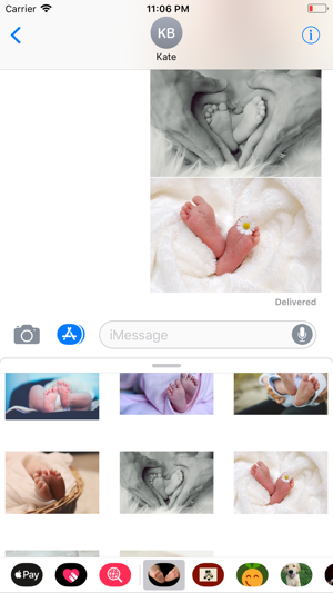 Baby Feet Sticker Pack(圖9)-速報App