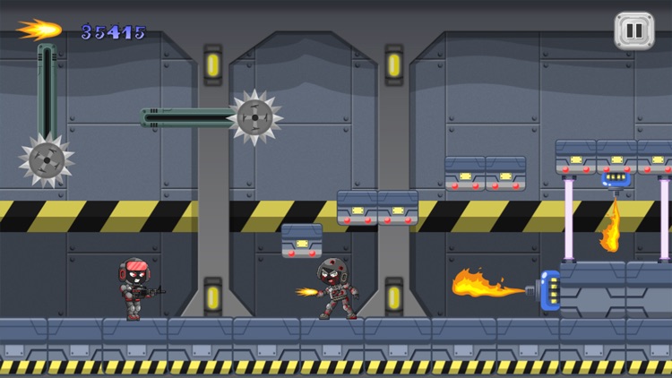 Space Hangar Infected Stick-Man Alien Takeover