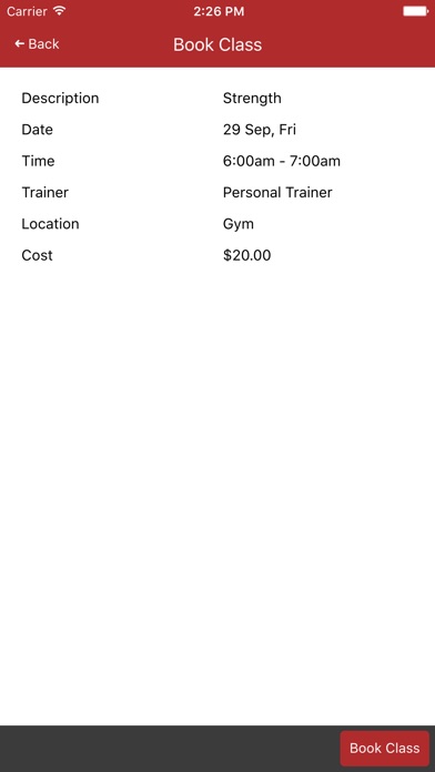 TAYLORED FITNESS screenshot 3