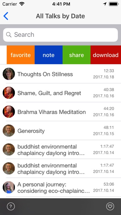 Audio Dharma screenshot 2