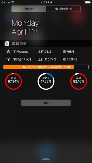 實時流量Pro - 4G/WiFi上下行流量監控(圖2)-速報App