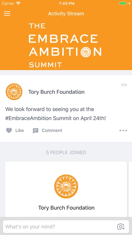 The Embrace Ambition Summit