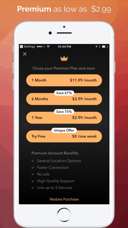 HexaTech Unlimited VPN Proxy screenshot-3