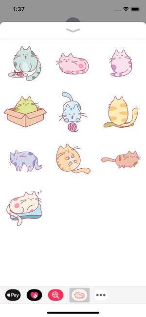 Cute Cats Sticker Collection(圖4)-速報App