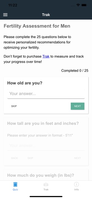 Trak: Sperm Health & Fertility(圖2)-速報App