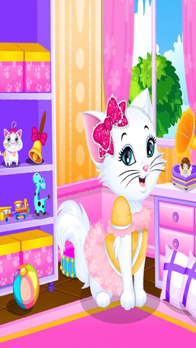Fluffy Love Cat - kitty Salon screenshot 2