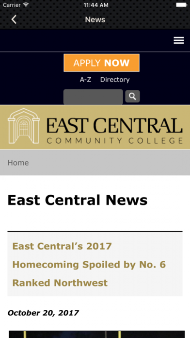 How to cancel & delete East Central Community College from iphone & ipad 3