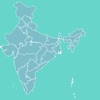 India Map With Learn And Test