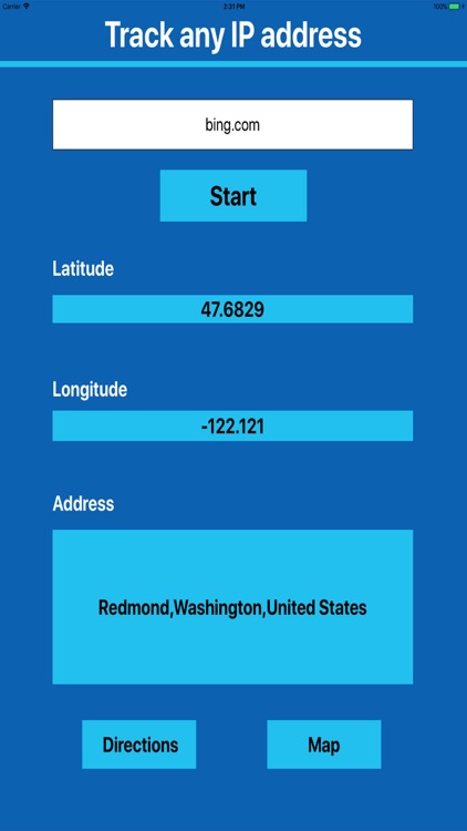 Trace IP Domain & location MGR screenshot-3