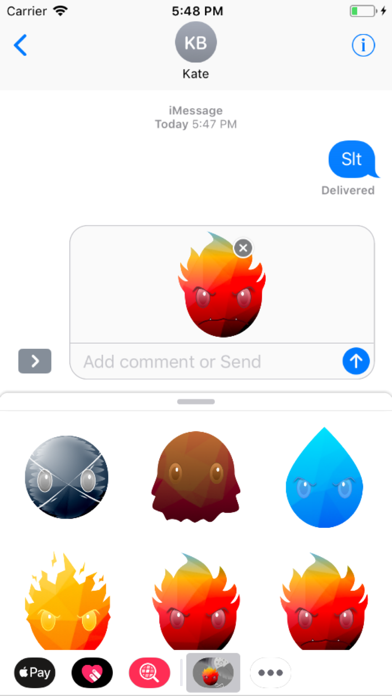 Element sticker screenshot 2