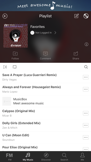 Music FM Find Awesome Music! Screenshot