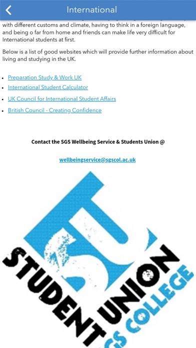 SGS Student Handbook screenshot 3