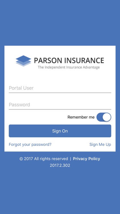 Parson Insurance Agency App