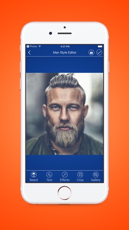 Man Style Photo Editor - Beard, Mustache, Sunglass