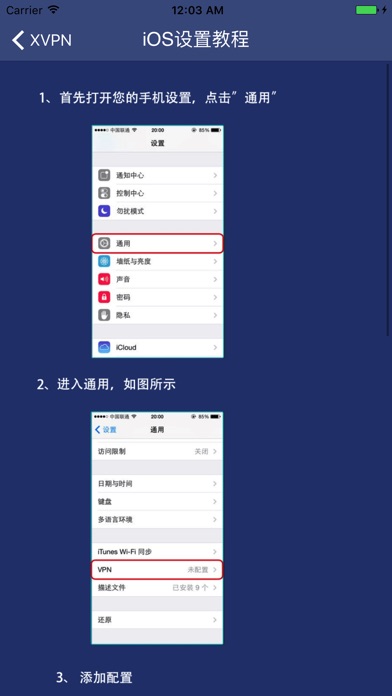 X VPN - 天天好用极速畅通 screenshot 4