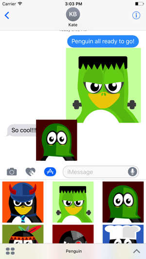Penguins in Costume Stickers(圖1)-速報App