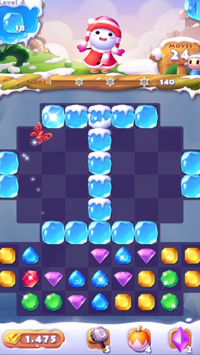 Ice Jewel Match screenshot 2