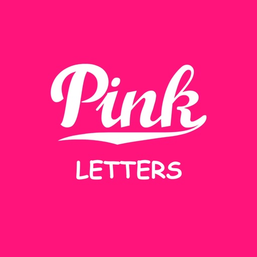 Pink Letters - Word Search Puzzle Game Icon