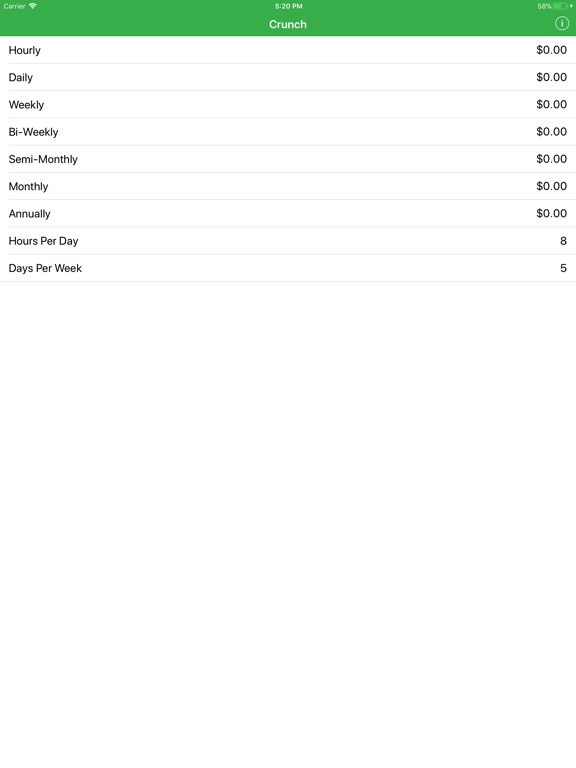 crunch salary wage calculator app price drops daily wage calculator