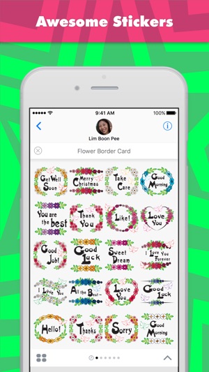 Flower Border Card(圖1)-速報App