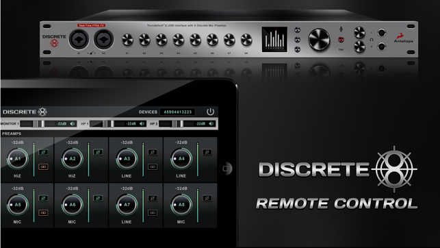 Discrete 8 Remote