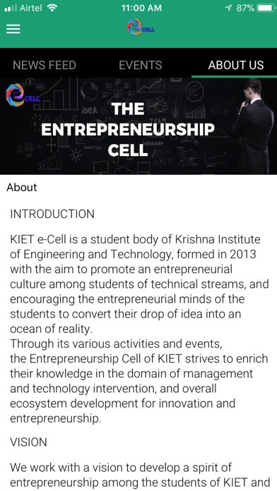 E-Cell KIET screenshot 3