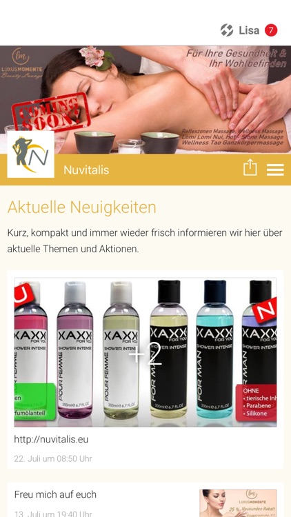 Nuvitalis App