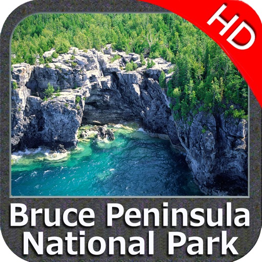 Bruce Peninsula NP HD GPS charts Navigator icon