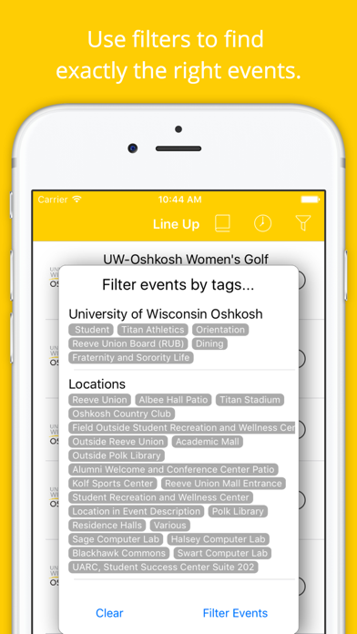 How to cancel & delete UWO Orientation from iphone & ipad 2