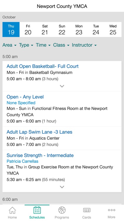 Newport County YMCA screenshot-3