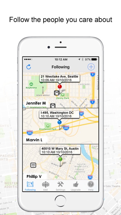 GPS TRACKER:Real-time tracking