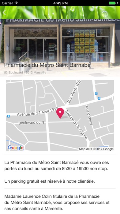 Pharmacie du Métro St Barnabé screenshot 2