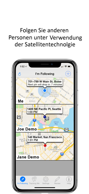 ‎GPS-Telefon-Verfolger Screenshot