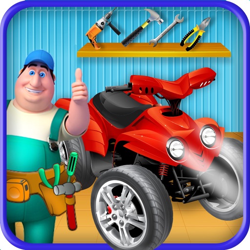 Quad Bike Factory Workshop Sim icon