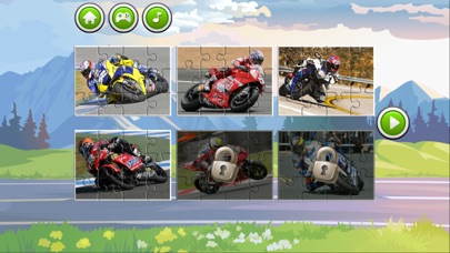 Motorbike Jigsaw Games screenshot 4