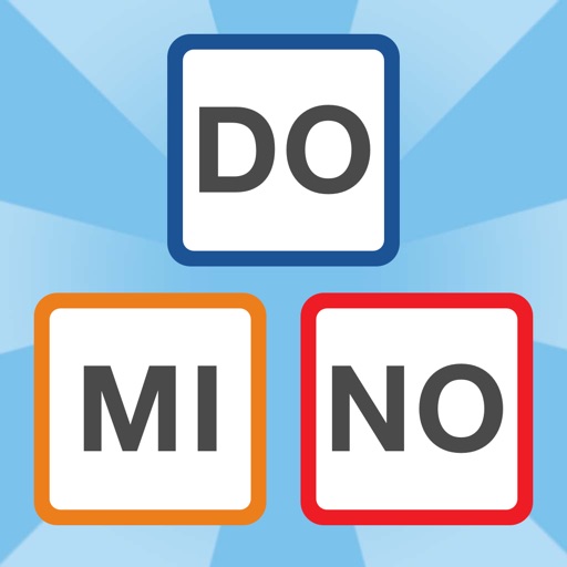 Word Domino - fun letter games for the family iOS App