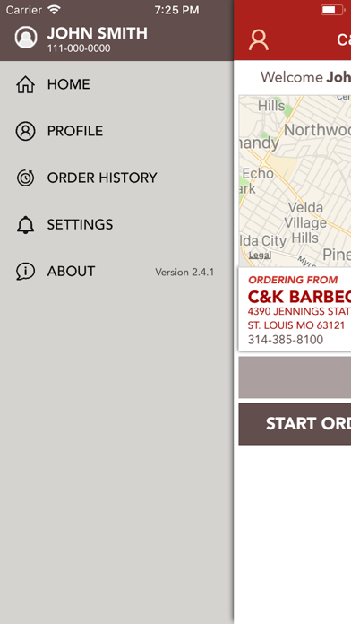 How to cancel & delete C & K Barbecue from iphone & ipad 1