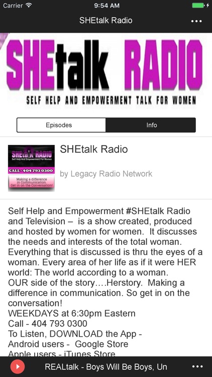 SHEtalk Radio