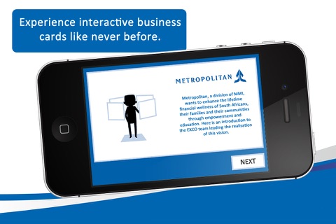 Metropolitan AR Business Cards screenshot 2