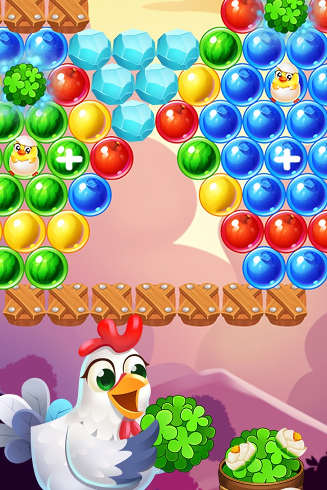 Bubble Fruit Chicken Coco screenshot 4