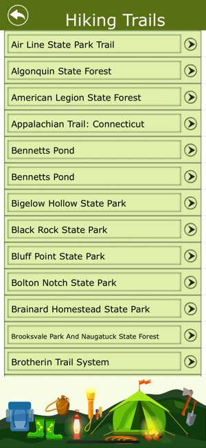 Connecticut Camping & Trails(圖4)-速報App