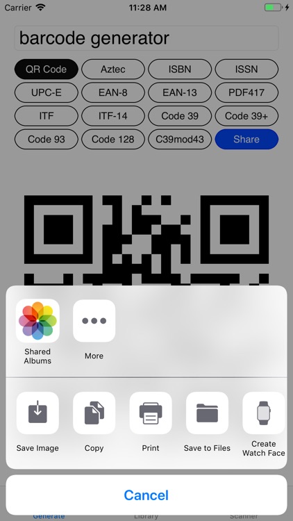 Barcodes Generator screenshot-7