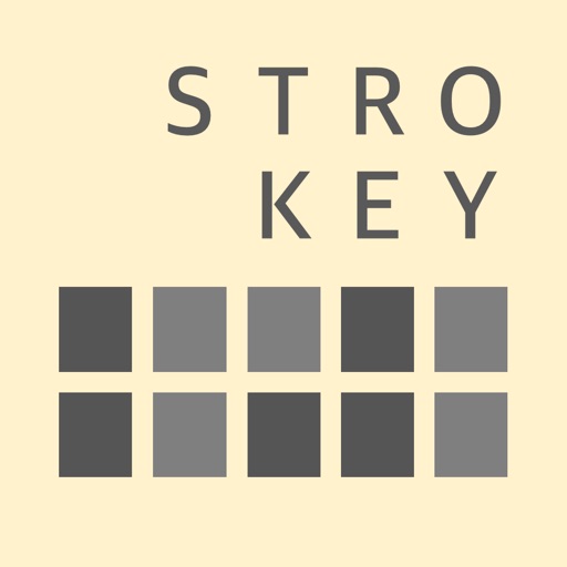 STROKEY-typing errorless new keyboard with 20 keys iOS App