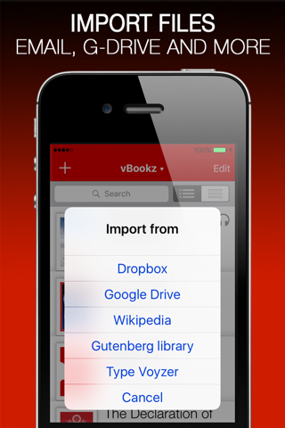 vBookz PDF Voice Reader screenshot 2