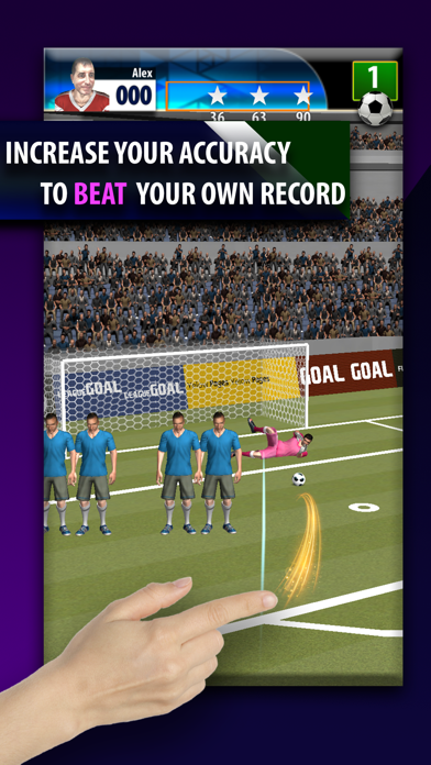 Real Free Kicks 3D Soccer Game screenshot 4