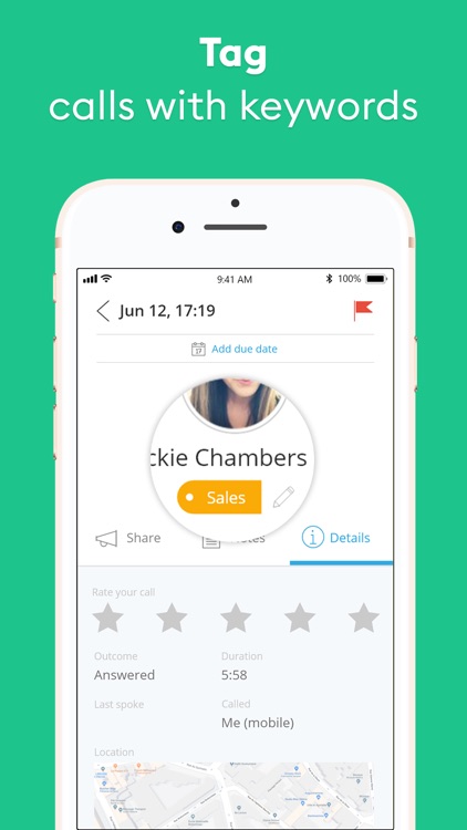 Call productivity from iovox