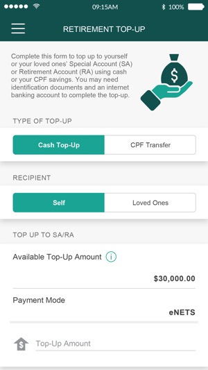 Mycpf On The Iphone Screenshots